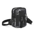 Pikkukuva 1 / 5: Miehet Naiset Fanny Pack vyötärölaukku vyö ulkona Taskujuoksu Urheilu Vapaa-aika Puhelin Python pattern Black Average size