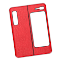 Miniatyrbilde 4 av 7: Mobiltelefon Lærveske Anti-ripe Telefon Beskyttelsesdeksel for Samsung Galaxy Z Fold 1 W20 (Rød)