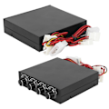 Miniatyrbillede 5 af 6: Køleblæser Controller Humaniseret Støjreduktion Multifunktionel PWM Hastighedscontroller 5V-12V