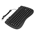 Miniatyrbillede 5 af 7: USB Tastatur Holdbart Plastik 87 Taster KB‑301B Keypads Generel Ergonomisk Computertilbehør Engelsk