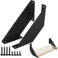 Miniatyrbilde 1 av 5: Rustik Vegghylle, Antik Heavy Duty Brakett, Veggfeste For DIY-hyller 20cm 2 St.