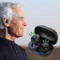 Miniatyrbild 2 av 5: Bluetooth hörapparat Uppladdningsbar osynlig hörapparat-app Digital ljudförstärkare för dövhet Trådlös Aparelho Auditivo null none