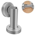 Miniatyrbilde 2 av 5: Magnetisk dørstopp, rustfritt stål Børstet dørkrok Moderne Solid stiv dørstopp svart 1 stk