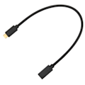 Miniatyrbillede 7 af 7: TypeC til TypeC Kabel 10Gbps USB 3.1 Hurtig Opladning ABS TypeC Hun til TypeC Han til MacBook Pro til Huawei (0.3m 1.0ft)