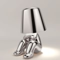 Miniatyrbilde 3 av 5: Thinker Lampe Kolleksjon Kreativ Liten Gullmann Stue T