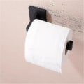 Pikkukuva 2 / 5: Kylpytakkihylly, WC-paperiteline, musta