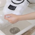 Miniatyrbillede 7 af 7: Hængende Mesh Opbevaringsposer Net Opbevaring Tote Bags Frugt Opbevaring