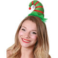 Miniatyrbilde 3 av 4: Julepannebånd Nissehatt Pannebånd med 3D Hattdesign 2 stycken