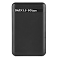 Miniatyrbillede 6 af 7: Ekstern HDD Kabinet 2.5in USB3.0 SATA3.0 Plug and Play HDD Kabinet Understøtter 3TB Kapacitet med LED Indikator til Windows Sort