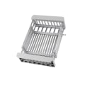 Miniatyrbilde 1 av 5: 1/2/3 Rustfritt Stål Justerbar Oppvaskstativ Rustfritt for Grey 1 Pc