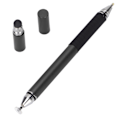 Miniatyrbilde 3 av 7: Stylus Penn 2 Funksjoner Kompakt Bærbar Stabil Pålitelig Berøringspenner for IOS Nettbrett for Kindle for Galaxy Svart