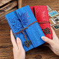 Miniatyrbillede 9 af 10: A5 Traveler Notebook Journal Skitsebog RØD Red