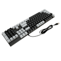 Miniatyrbillede 4 af 7: Fuld Størrelse Mekanisk Tastatur 104 Taster USB Kablet Gaming Tastatur med Numerisk Tastatur Rød Kontakt til Windows Sort Grå