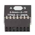 Miniatyrbild 6 av 7: TPM 2.0 Modul TPM-chip 14-stift 2x7P Säkerhetsmodul för ASUS för Win11 Plattforms Skyddsmodul