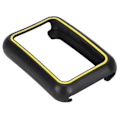 Miniatyrbilde 7 av 7: TPU Full Screen Protector Shell Bumper Case Myk Beskyttelsesdeksel for Huawei Watch FIT Svart Gul