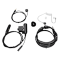 Miniatyrbilde 2 av 7: 7.1mm Teleskopisk Halsmikrofon Headset Fingermikrofon U94 PTT Radio Ørepropp for Baofeng UV9R PLUS UVXR BF9700