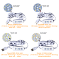 Miniatyrbillede 7 af 8: DC 5V Dæmpbar LED-chips SMD LED-lampe DIY Light Justerbar LED A19