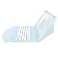 Pikkukuva 5 / 7: Pystysuuntainen näppäimistö kotelolla, sininen, ergonominen folio, magneettisesti irrotettava pystysuuntainen näppäimistö kotelolla ja kynätelineellä IOS-tabletille