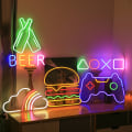 Miniatyrbillede 5 af 5: 1 st Neonskylt, ölvägglampa, dekoration Cool Light Neonskylt f