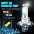Miniatyrbillede 4 af 5: H7 LED-forlygtepærersæt Hi/Lo Beam 8000LM 6000K Supe