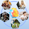 Pikkukuva 3 / 5: 3D Pop It Ball Fidget Lelut, Sensoriset lelut autistisille lapsille