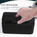 Miniatyrbillede 3 af 6: Dispenser til vådservietter med låg sort black
