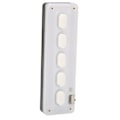 Miniatyrbilde 4 av 7: Programmerbart tastatur 5 taster kablet USB trådløs Bluetooth dual mode mini silikon lydløs DIY programmerbart gaming tastatur hvit
