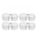 Miniatyrbilde 5 av 5: Dørstopp Transparent Silikon Gel Dørhåndtak Buffer Veggbeskyttelse Dørknapp Buffer Veggbeskyttelse Møbel (1 stk)