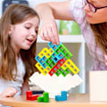Miniatyrbild 6 av 11: Tetra Tower Game Tetris Balance Toy Stacking Block Stack Assembl