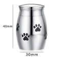 Miniatyrbilde 5 av 5: Hundekloavtrykksett Askeurne Hund Askeurne Liten kiste Kjæledyr Askeboks