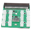 Miniatyrbillede 5 af 7: Power Breakout Board 12 Porte 6pin 1600W Server Strømforsyningsfordelingskort Adapter Tilbehør 12V