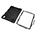 Miniatyrbillede 7 af 7: Tablet Cover Silikone Hård PC Præcise Udskæringer Justerbar Rem 360 Graders Støtteben Cover til IOS Tablet 10. Gen 2022 Sort