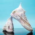 Miniatyrbillede 4 af 5: Herre-fodboldsko Skridsikre fodboldsko Klamper græsfodboldsneakers Yj068 White 38
