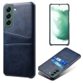 Pikkukuva 1 / 4: Samsung Galaxy S24 Nahkainen Kotelo Korttitaskuilla, Sininen