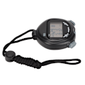 Miniatyrbilde 5 av 7: Digital Stoppeklokke Timer Multifunksjon 3 Linjers Display 100 Runders Minne Nedtelling 12 24 Timers System Sportsstoppeklokke