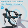 Pikkukuva 3 / 5: Sähköinen pyörätorvi, elektroninen cykelklocka, 140db pyörätorvi