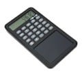 Miniatyrbillede 7 af 7: Videnskabelig Lommeregner med Notesblok 12 Cifre LCD Display Lommeregner til Studerende Lærer Kontor Gymnasium Sort