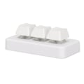 Miniatyrbilde 4 av 7: 3 Tasters Tastatur RGB Bakgrunnsbelyst 3 Taster USB Grensesnitt Mini Mekanisk Programmerbar Plug and Play Makrotastatur for Datamaskin Hvit
