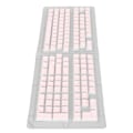 Miniatyrbillede 5 af 7: Tastatur Keycaps 129 Taster Pudding Transparent OEM Højde PBT To Farve Sprøjtestøbning DIY Tastatur Keycaps Pink
