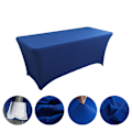 Miniatyrbilde 1 av 4: Dekk Montert Polyesterduk Stretchduk blue
