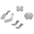 Miniatyrbilde 6 av 7: Spillkontrollretningsknapper med 4 utløserblader for Xbox One for Elite Series 2