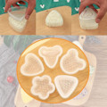 Miniatyrbillede 5 af 5: 7 dele Acsergery Gave Risbold Maker Form, Trekant Sushi Form, Sushi Making_l