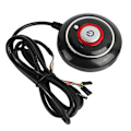 Pikkukuva 6 / 6: PC Virtapainike Vahva ABS Kevyt Helppo Asennus Plug and Play PC Virtakytkin Internetkahvilaan Ei Audio Ei USB