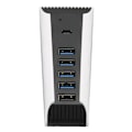 Pikkukuva 7 / 7: 5-porttinen USB-nopean laajennushubi, 4x USB 2.0, 1x USB-pikalatausportti, 1x USB C Plug and Play USB-hubi PS5:lle