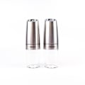 Miniatyrbilde 7 av 11: Famjam 2 stk Krydderkvern Elektrisk Gravity-sensor Spice Grinders SILVER