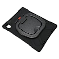 Miniatyrbillede 5 af 7: Tablet Cover Silikone Hård PC Præcise Udskæringer Justerbar Rem 360 Graders Støtteben Cover til IOS Tablet 10. Gen 2022 Sort