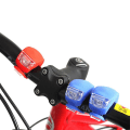 Miniatyrbillede 5 af 5: Silikon Cykellys Mtb Led Forlygte Baglygte Vandafvisende Lommelygte Cykelsikkerhed Pink white Light