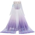 Miniatyrbillede 5 af 9: Elsa Prinsesse kostume frossen Elsa kjole cm Purple 120