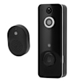 Miniatyrbillede 4 af 7: Trådløs WIFI Visuel Dørklokke IP65 Vandtæt 720P 30FPS PIR Bevægelsesdetektion 140° Vidvinkelobjektiv Dørklokke
