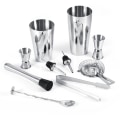 Miniatyrbilde 2 av 5: 10-delt cocktailsett, barsett, shaker ml - Rustfritt stål silver